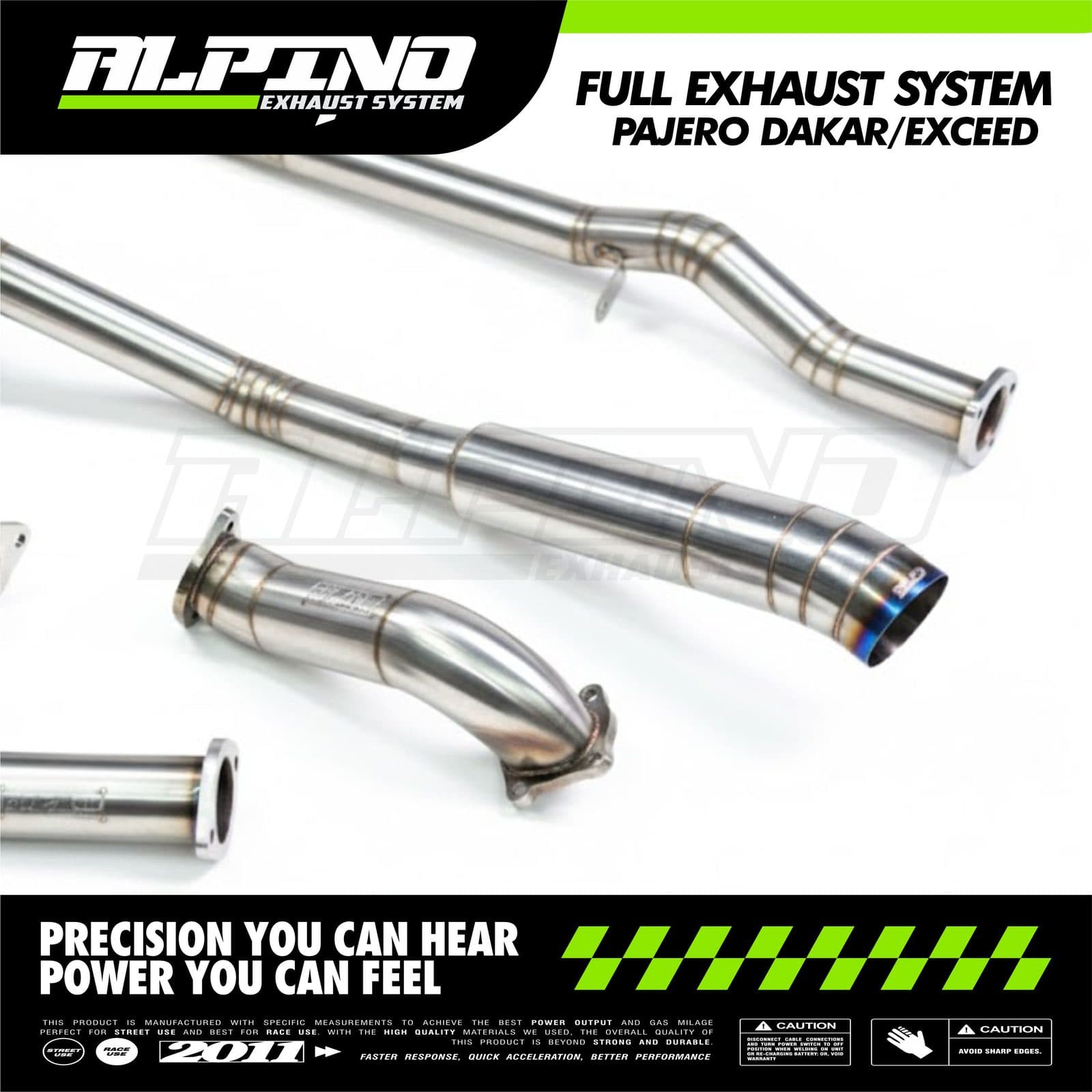 Full System Pajero Exceed Dakar
