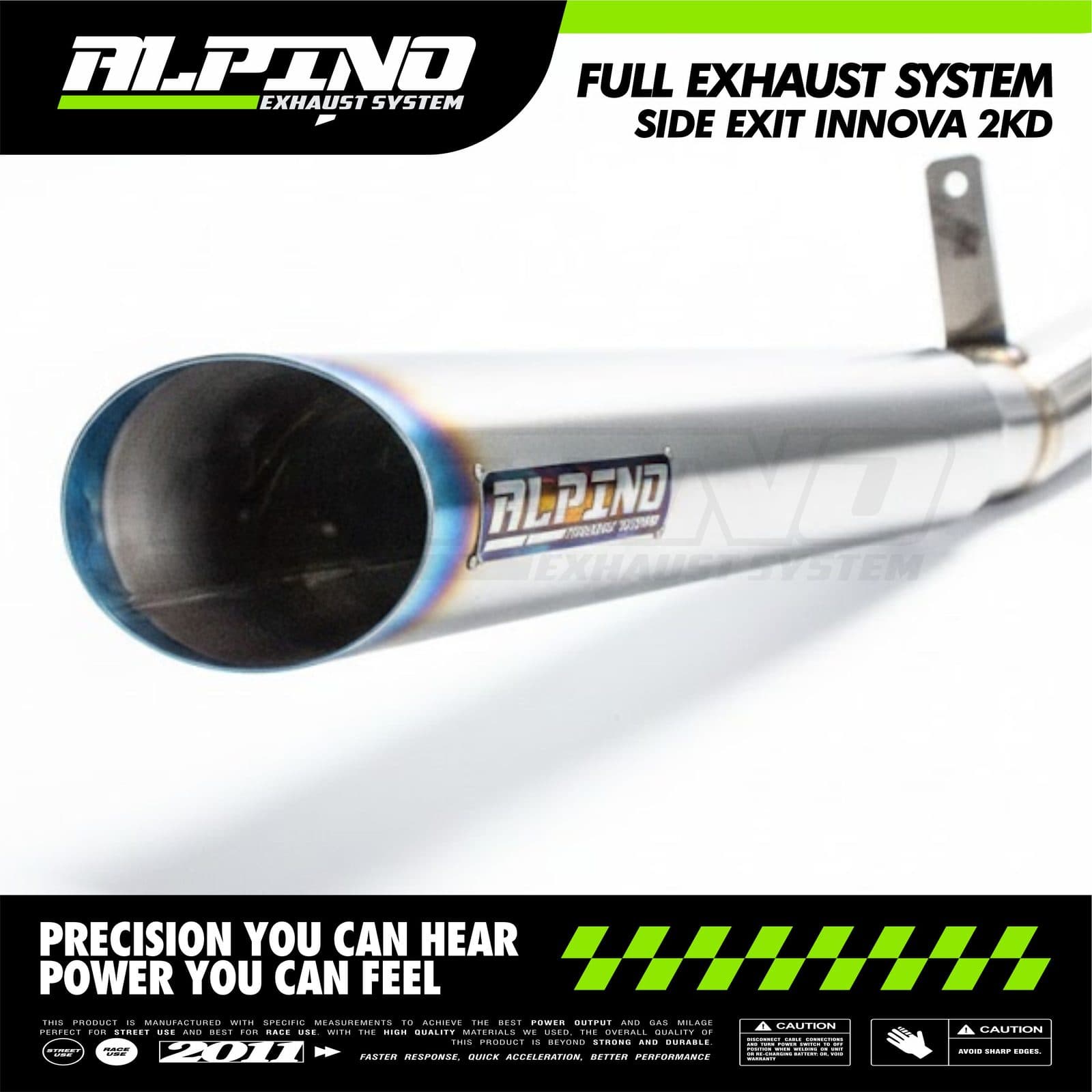 Full System Side Exit Innova 2KD