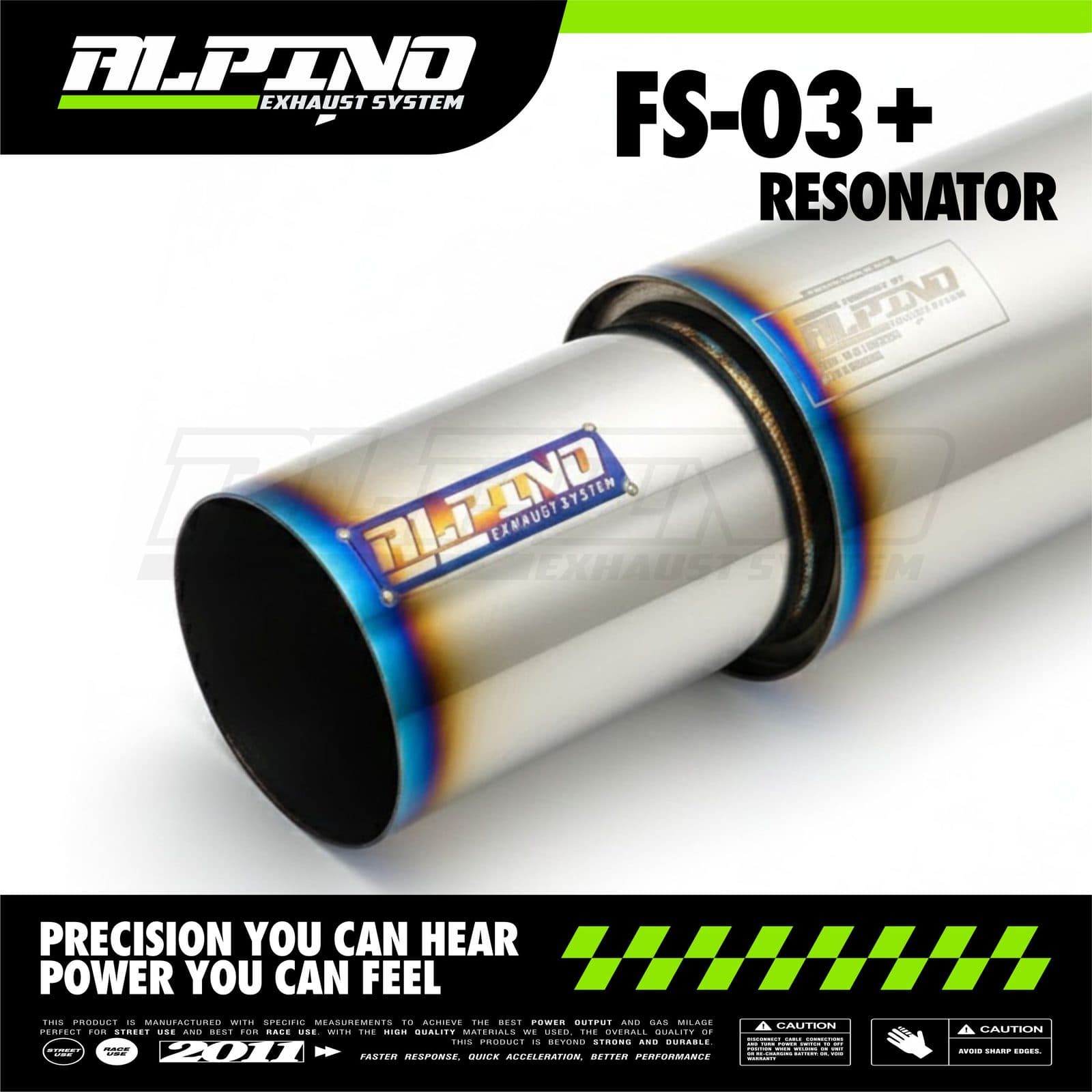 Tailpipe FS-03 + Resonator